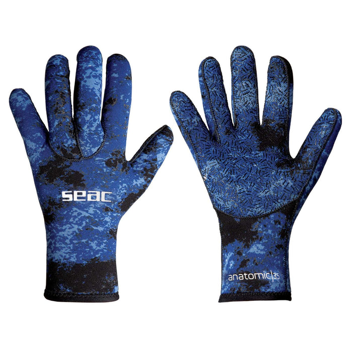 Gants Anatomic Camo Bleu 3,5mm S Seac 16-2-S