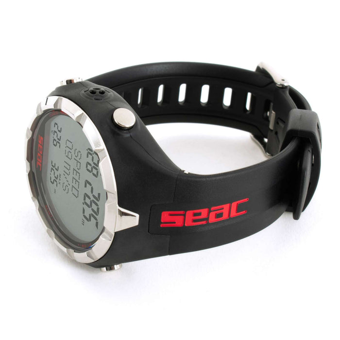 Ordinateur de Plongée Apnée Noir-Rouge Seac 160-30NR