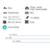 Planche de Paddle Surf Thunder Race Kids 10'6" Kohala 1640
