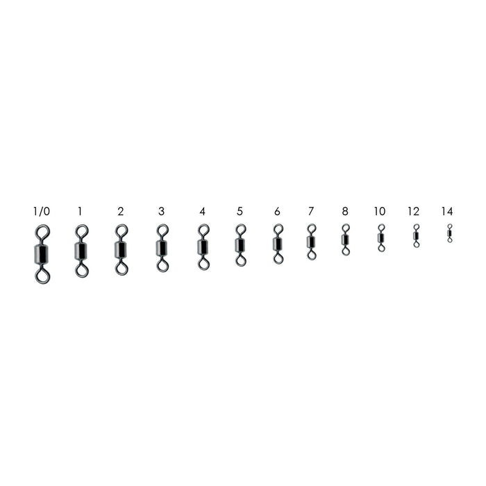 Roulements pivotants sans mousqueton 12pcs n°14 Expert Predator 16632