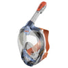 Masque de plongée intégral Magica Gris-Bleu-Orange S-M Seac 170-10BO-SLT