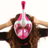 Masque de plongée intégral Magica Blanc-Rose S-M Seac 170-10WP-SLT