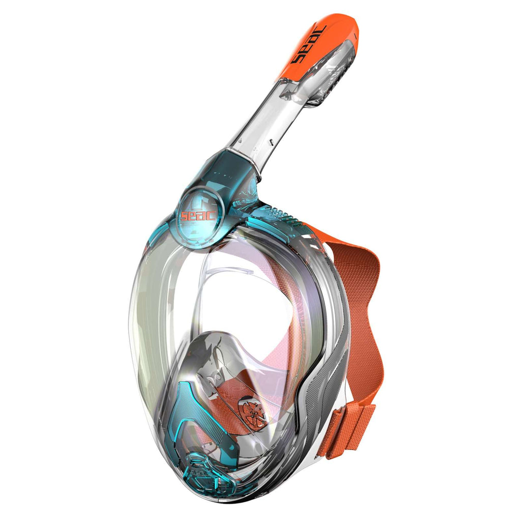 Masque de plongée intégral Magica Noir-Aquamarine Enfant Seac 170-12AO-SLT
