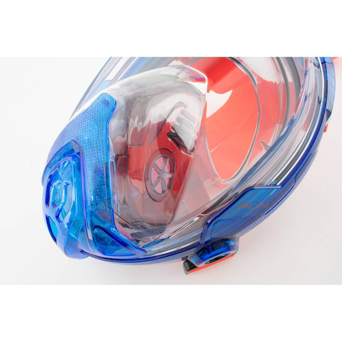 Masque de plongée intégral Magica Gris-Bleu-Orange XS-S Seac 170-14BO-SLT