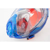 Masque de plongée intégral Magica Gris-Bleu-Orange XS-S Seac 170-14BO-SLT