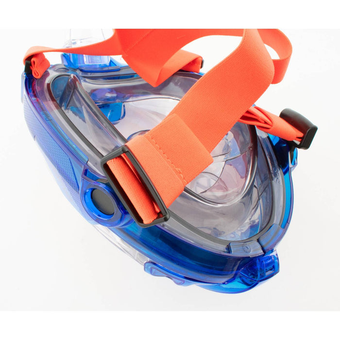 Masque de plongée intégral Magica Gris-Bleu-Orange XS-S Seac 170-14BO-SLT