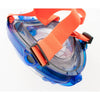 Masque de plongée intégral Magica Gris-Bleu-Orange XS-S Seac 170-14BO-SLT