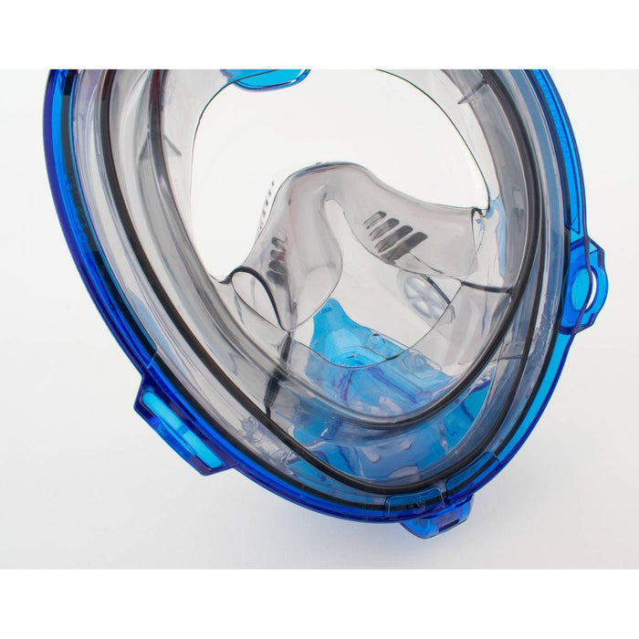 Masque de plongée intégral Magica Gris-Bleu-Orange XS-S Seac 170-14BO-SLT