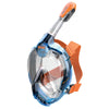 Masque de plongée intégral Magica Gris-Bleu-Orange XS-S Seac 170-14BO-SLT