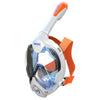Masque de plongée intégral Magica Blanc-Bleu-Orange XS-S Seac 170-14WO-SLT