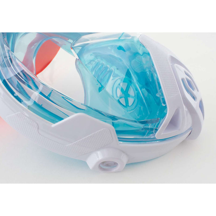Masque de plongée intégral Magica Blanc-Bleu-Orange XS-S Seac 170-14WO-SLT