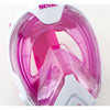 Masque de plongée intégral Magica Blanc-Rose XS-S Seac 170-14WP-SLT