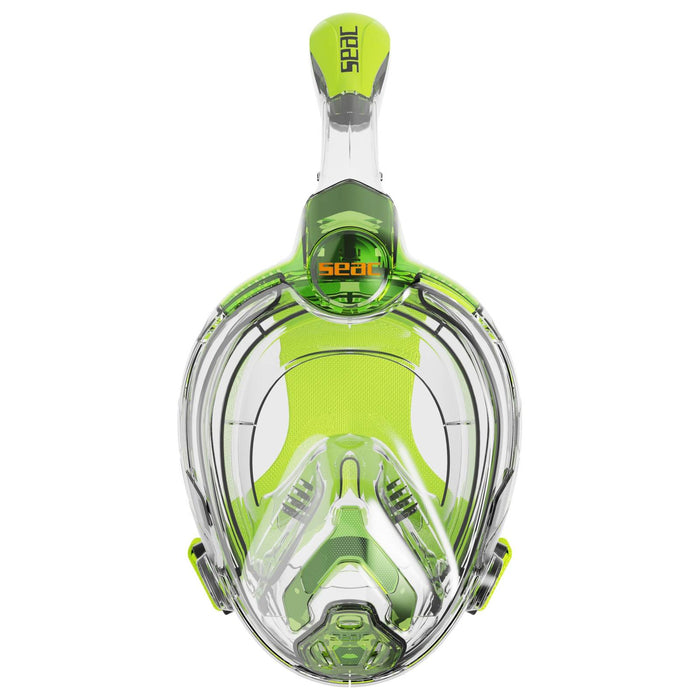Masque de plongée intégral Libera Transparent-Lime Enfant Seac 170-20LT-SKL