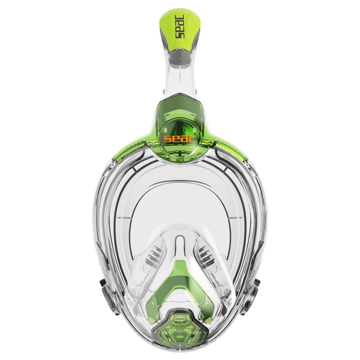 Masque de plongée intégral Libera Transparent-Lime Enfant Seac 170-20LT-SKL