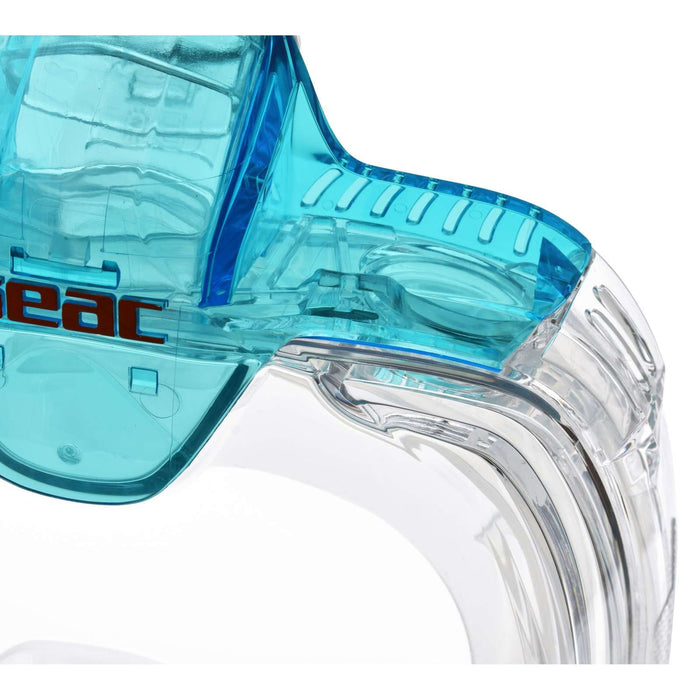 Masque de plongée intégral Libera Aquamarine-Orange L-XL Seac 170-5AO-SKL