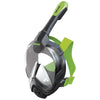 Masque de plongée intégral Libera Noir- Lime S-M Seac 170-6NL-SBL