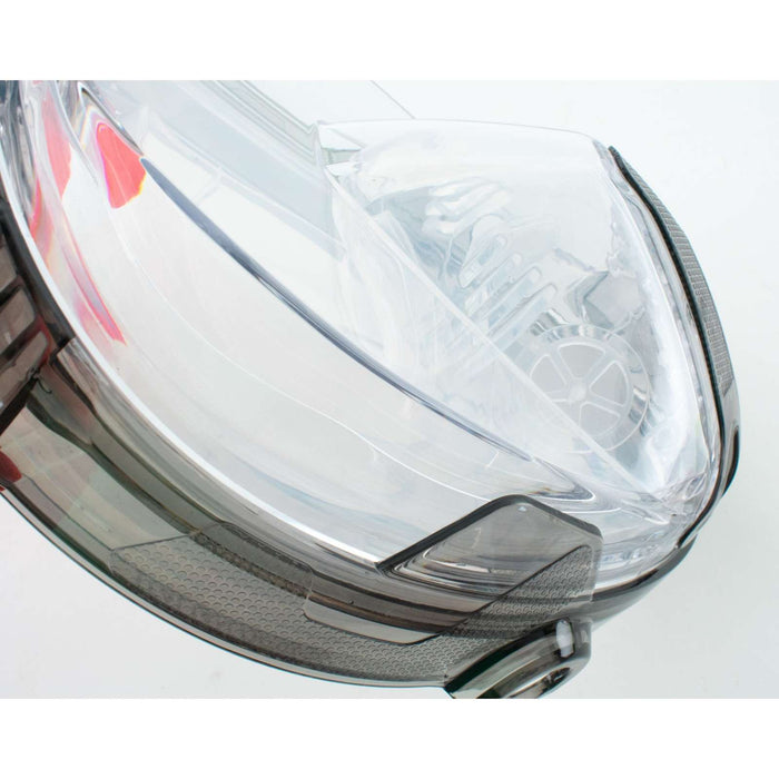 Masque de plongée intégral Libera Noir-Orange XS-S Seac 170-7NO-SKL