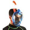 Masque de plongée intégral Magica Gris-Bleu-Orange L-XL Seac 170-9BO-SLT