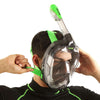 Masque de plongée intégral Magica Gris-Transparent-Lime L-XL Seac 170-9FL-SLT