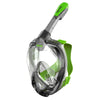 Masque de plongée intégral Magica Gris-Transparent-Lime L-XL Seac 170-9FL-SLT