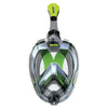 Masque de plongée intégral Magica Gris-Transparent-Lime L-XL Seac 170-9FL-SLT
