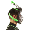 Masque de plongée intégral Magica Gris-Transparent-Lime L-XL Seac 170-9FL-SLT