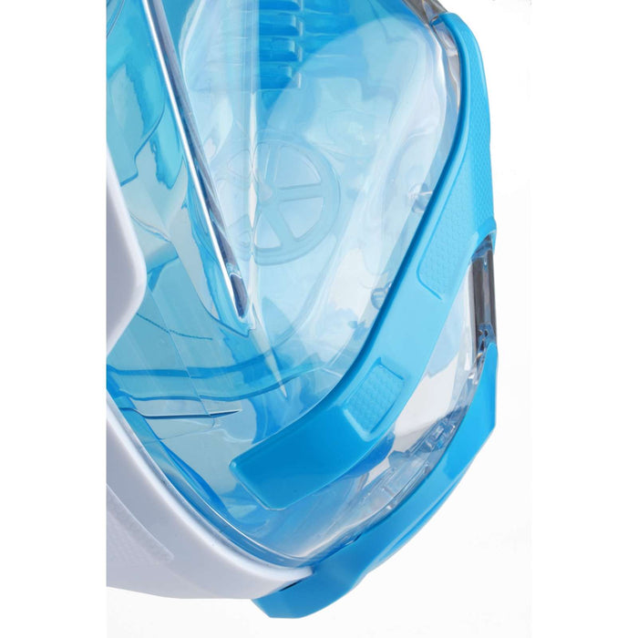 Masque de plongée intégral Magica Blanc-Bleu-Orange L-XL Seac 170-9WO-SLT