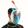 Masque de plongée intégral Magica Blanc-Bleu-Orange L-XL Seac 170-9WO-SLT
