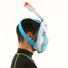 Masque de plongée intégral Magica Blanc-Bleu-Orange L-XL Seac 170-9WO-SLT