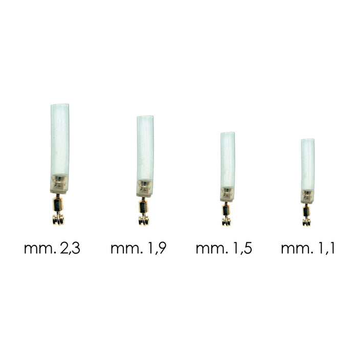 Émerillons avec tube connecteur anglais 1,1mm Expert Predator 17728