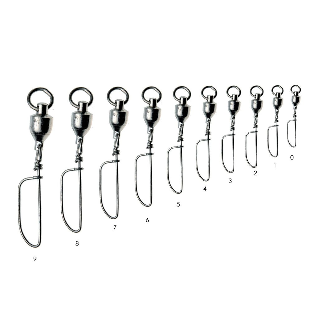 Émerillons de traine avec snap 6pcs №9 Expert Predator 17853