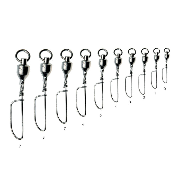 Émerillons de traine avec snap 6pcs №9 Expert Predator 17853