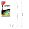 Hameçons courbés attachés avec fil fluoro de 2m 0,30mm taille 4 Expert Predator 1946404