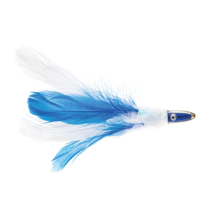 Appât Leurre Tête Plumée Nacre Bleue 12cm 1-10oz Expert Predator 20300BL