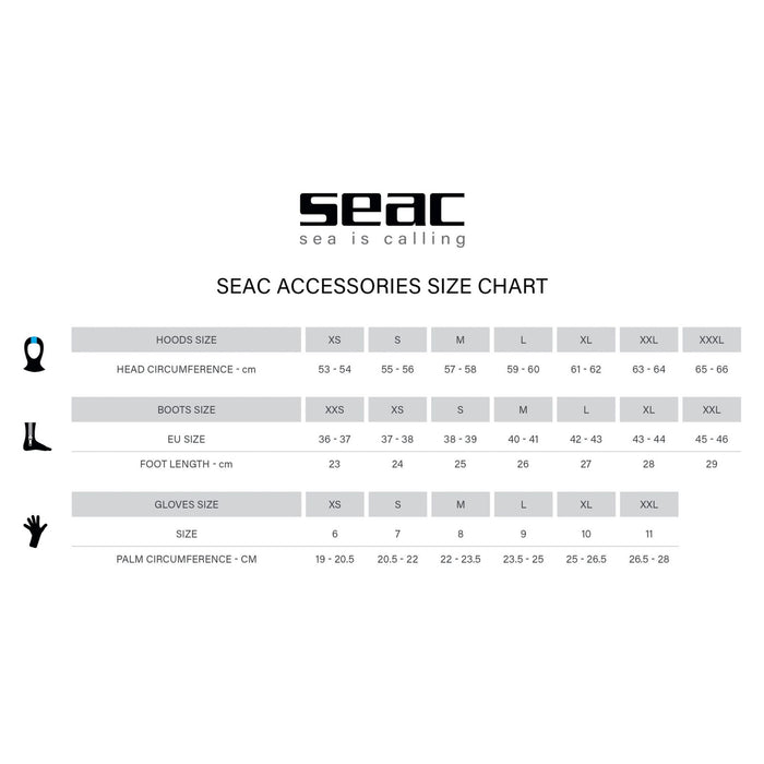 Bottes régulières 5mm XS Seac 21-4-XS