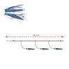 RIG Filosa 3 Leurres Poulpe Pré-montés Multicolores 8cm Expert Predator 21205