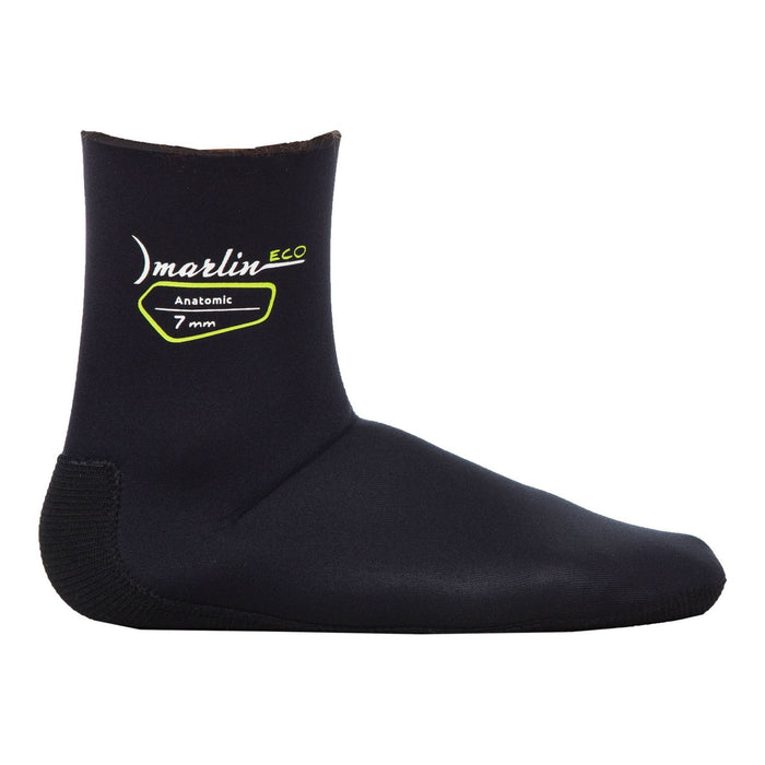 Chaussettes de plongée Anatomiques Éco 7mm Noir Taille XXL Marlin 213069
