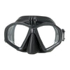 Masque de plongée noir mat avec support pour caméra Marlin 213091