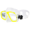 Masque de snorkeling Junior Enfants Jaune-Transparent Marlin 213133