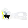 Masque de snorkeling Junior Enfants Jaune-Transparent Marlin 213133