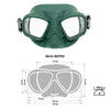 Masque de chasse sous-marine Matrix Vert Marlin 213171