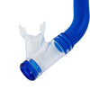 Tube de snorkel Junior enfants bleu-transparent Marlin 213173