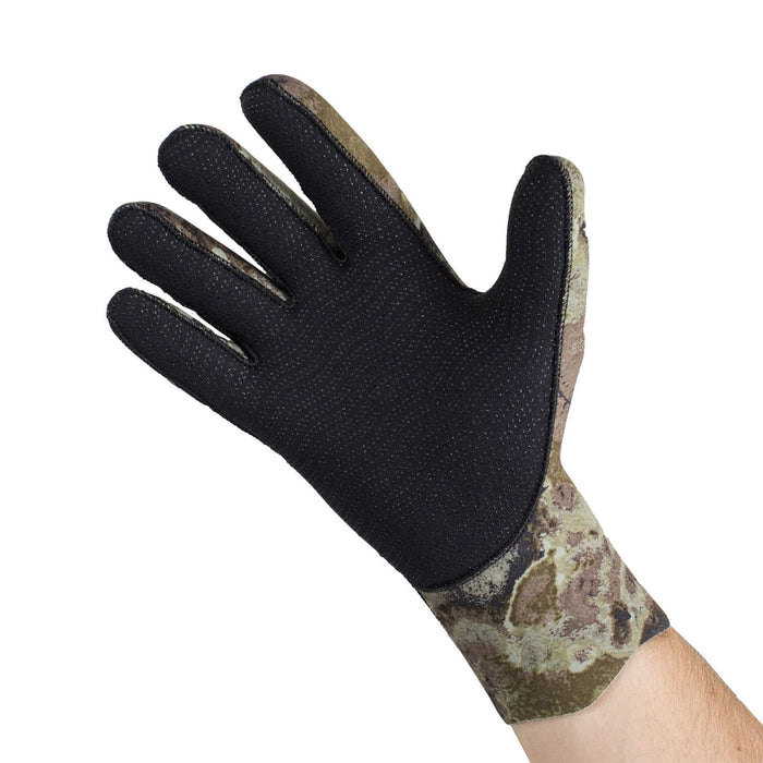 Gants de plongée Ultrastretch 3mm vert-camouflage taille S Marlin 213183