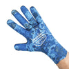 Gants de plongée Ultrastretch 2mm Bleu Océan-Camo Taille XXL Marlin 213190