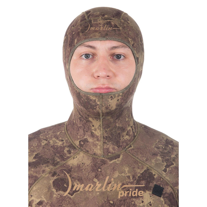 Combinaison intégrale de chasse sous-marine Pride Homme 7mm Olive-Camo Taille M Marlin 213315