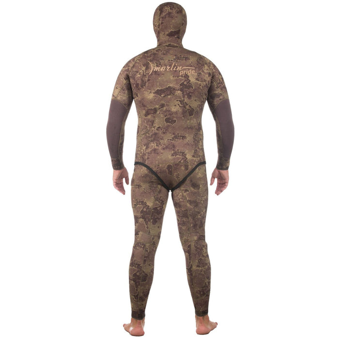 Combinaison intégrale de chasse sous-marine Pride Homme 7mm Olive-Camo Taille XXL Marlin 213320