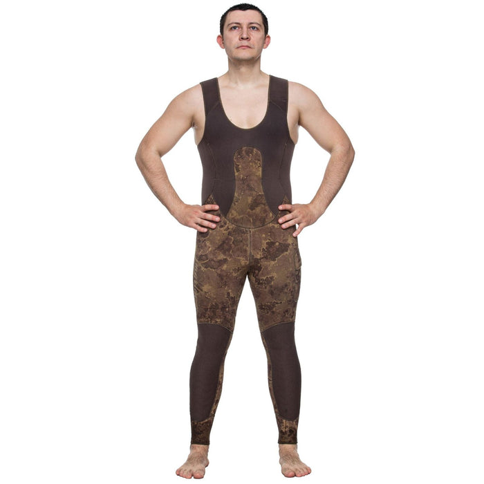 Combinaison intégrale de chasse sous-marine Pride Homme 7mm Olive-Camo Taille XXL Marlin 213320