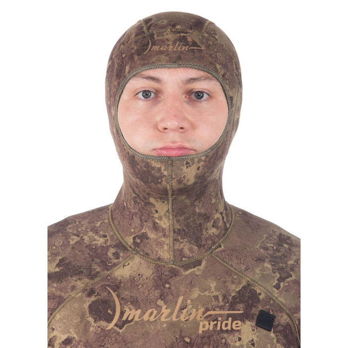 Combinaison intégrale de chasse sous-marine Pride Homme 7mm Olive-Camo Taille XXL Marlin 213320