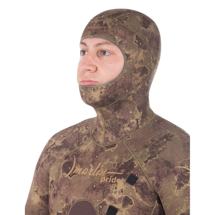 Combinaison intégrale de chasse sous-marine Pride Homme 7mm Olive-Camo Taille XXL Marlin 213320