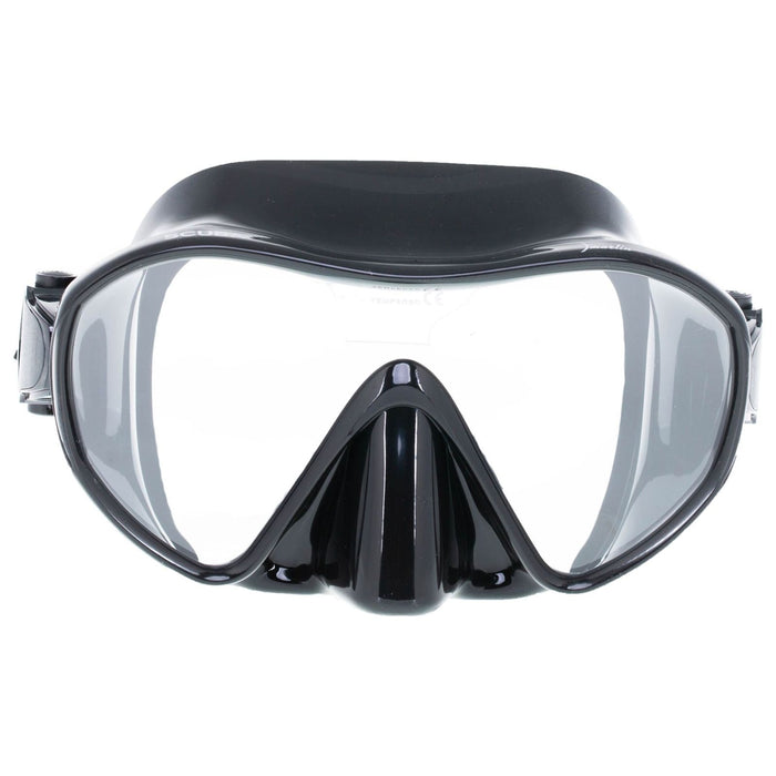 Masque de chasse sous-marine sans cadre Scuba noir Marlin 213360